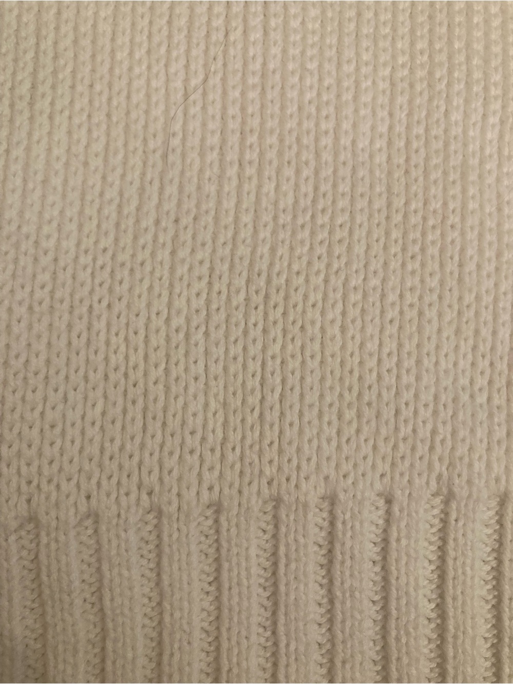 Quince 100% Cotton Women’s White Turtleneck Sweater - Picture 3 of 7